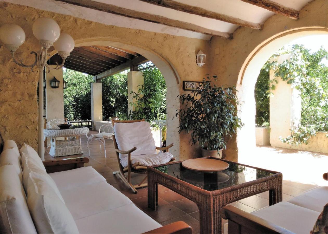 Casa Rural Con Encanto, 4 Hab Con 4 Banos Completos En Suite, Piscina Y Campo Privado Pedreguer Exterior foto